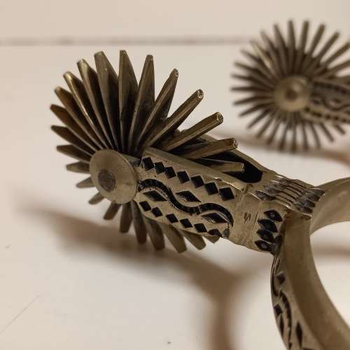 South American/Chile Boot Spur set