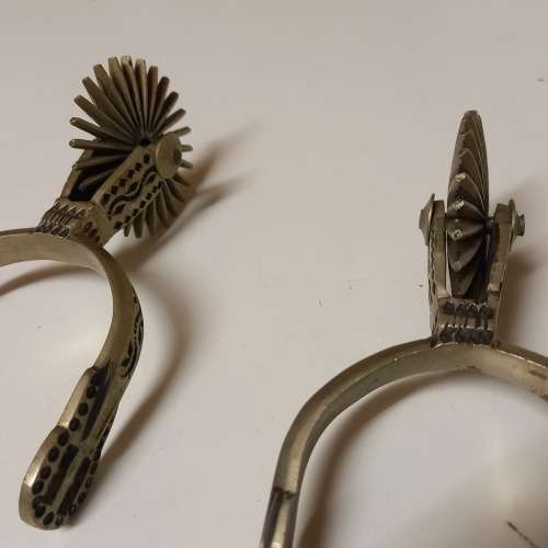 South American/Chile Boot Spur set