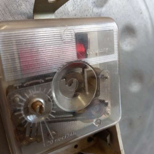 Pewter Wall Clock - German