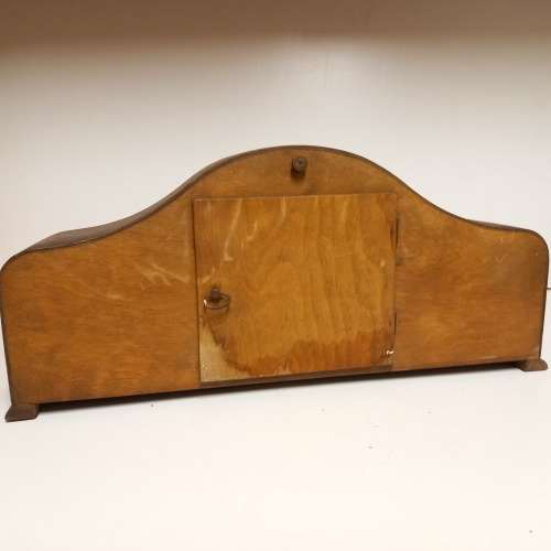 Vintage Walnut Mantel Clock