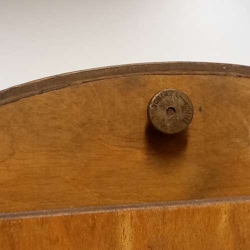 Vintage Walnut Mantel Clock