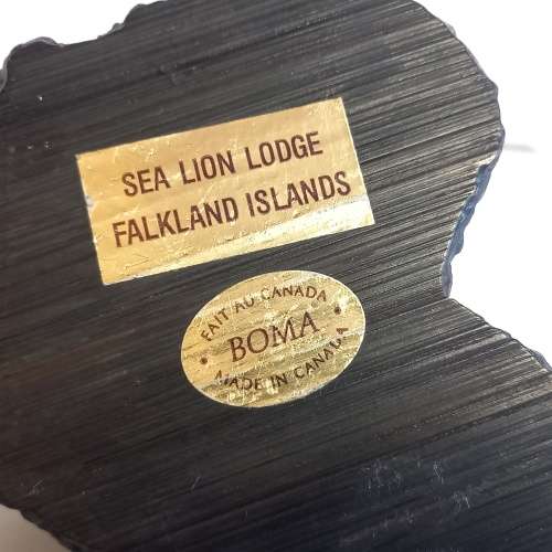 Falklands Island Sea Lion Lodge  BOMA Sea Lion Sculpture - Made In Canada