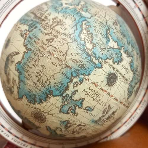 Two ELWECO Earth Globe Book Ends