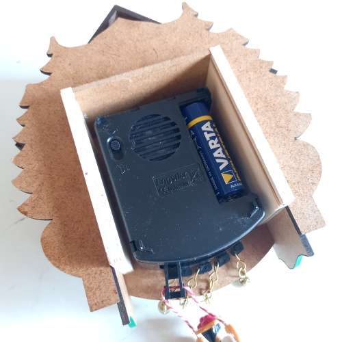 ENGSTLER GERMAN CUCKOO CLOCK - WORKS