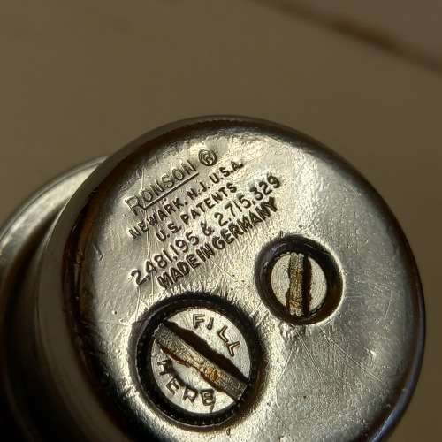 VINTAGE ROSENTHAL GERMANY - FASHIONED FOR RONSON PORCELAIN TABLE LIGHTER