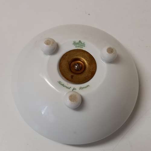 VINTAGE ROSENTHAL GERMANY - FASHIONED FOR RONSON PORCELAIN TABLE LIGHTER