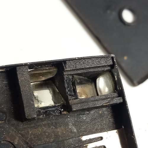 ANTIQUE KODAC BROWNIE NO2 MODEL F BOX CAMERA  MADE IN USA