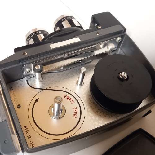 VINTAGE RONDO CINEMATIC 8 - 8MM WORKING MOVIE CAMERA WITH SEALED AFGA SUPER 8 FILM