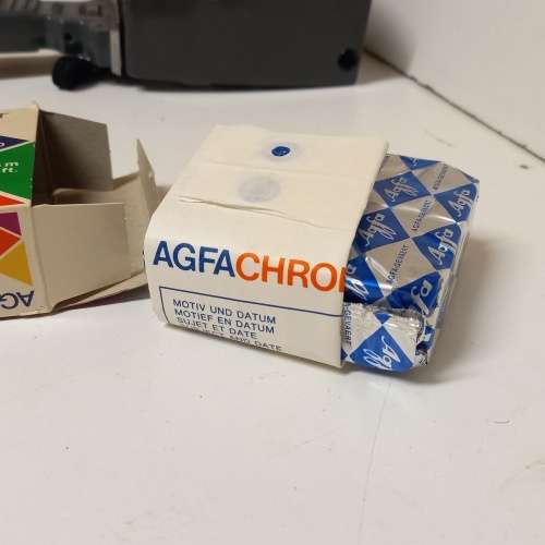 VINTAGE RONDO CINEMATIC 8 - 8MM WORKING MOVIE CAMERA WITH SEALED AFGA SUPER 8 FILM