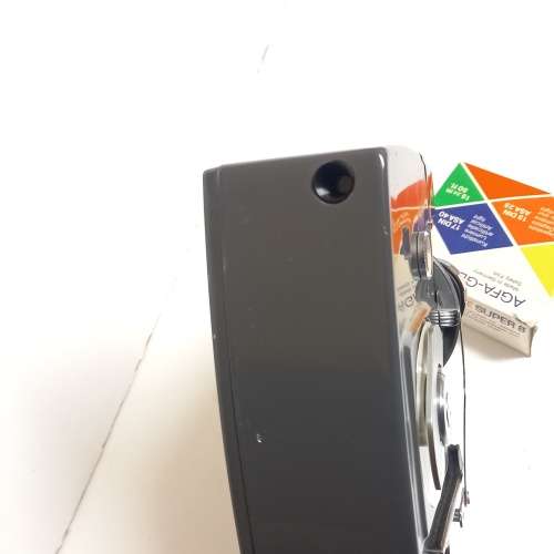 VINTAGE RONDO CINEMATIC 8 - 8MM WORKING MOVIE CAMERA WITH SEALED AFGA SUPER 8 FILM