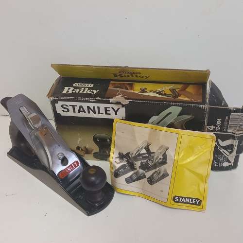 STANLEY BAILEY SMOOTHING PLANE LATHE NO 4 | 12-004