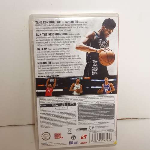 NBA2K19 NINTENDO SWITCH GAME