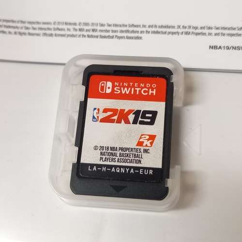NBA2K19 NINTENDO SWITCH GAME
