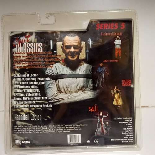 NECA CULT CLASSICS SERIES 5 HANNIBAL LECTER 7 FIGURE - SEALED