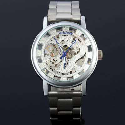 *HOT ITEM* Lucky Family Luxurious Automatic Chronograph Dragon Timepiece