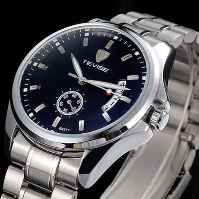 *R8000 Value!* TEVISE Independent Luxurious Automatic Chronograph Timepiece