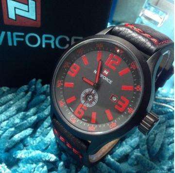 *MUST-HAVE* NAVIFORCE Luxurious Leather *DATE DISPLAY* Timepiece
