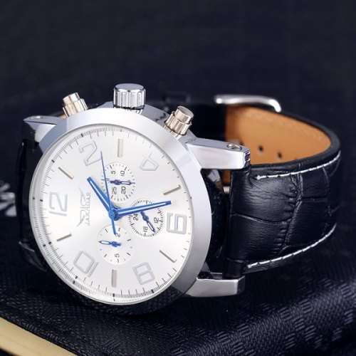 *CLASSY* JARAGAR CHRONOGRAPH *WORKING DIALS* Automatic Luxurious Timepiece