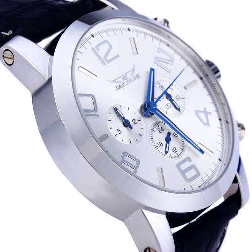 *CLASSY* JARAGAR CHRONOGRAPH *WORKING DIALS* Automatic Luxurious Timepiece
