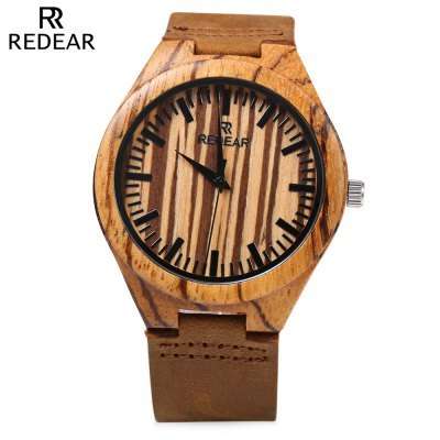 *Just In*REDEAR Luxurious *Wood* Expensive Crafted Timepiece