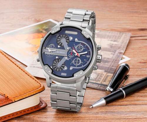 *Just In* CAGARNY Luxurious *BOX INCLUDED* Double Movt Timepiece