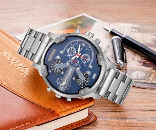 *Just In* CAGARNY Luxurious *BOX INCLUDED* Double Movt Timepiece