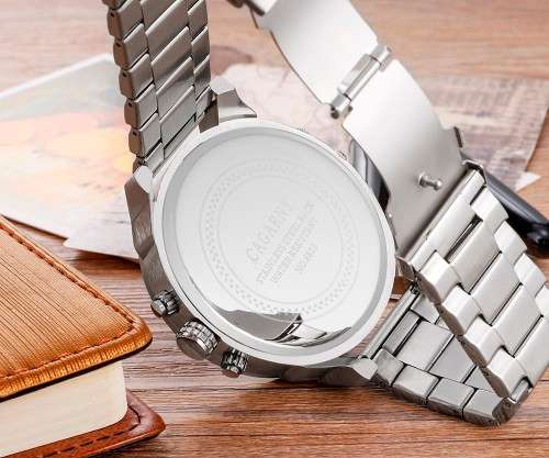 *Just In* CAGARNY Luxurious *BOX INCLUDED* Double Movt Timepiece