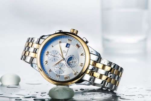 *Immaculate* TEVISE Expensive Mechanical Automatic Chronograph Professional Luxurious Timepiece