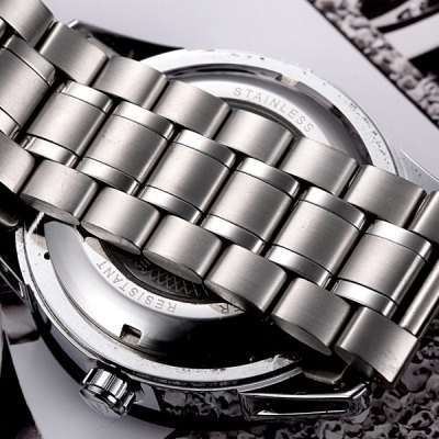 *Tourbillon* TEVISE Automatic Mechanical Double Scales Sub Dials Hollow-Out Luxurious Timepiece