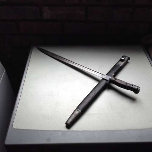 1907 Pattern bayonet ,with original scabbard in good condition.See markings.