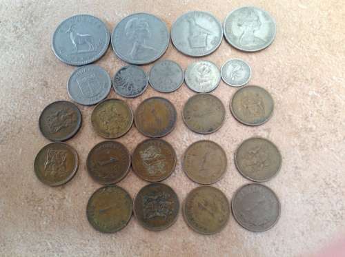 RHODESIAN COIN LOT.