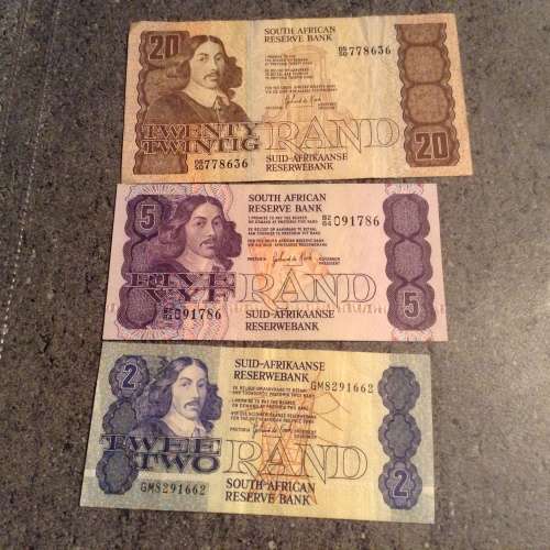 GERHARDT DE KOCK SA BANKNOTES.