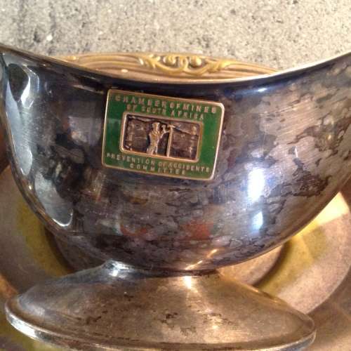 SILVER PLATED ITEMS. ONE BID.