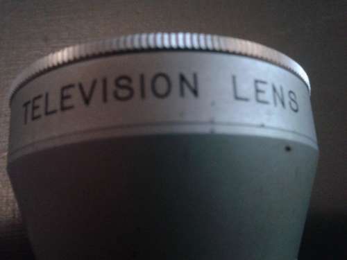 Untested COSMICAR TELEVISION LENS.12.5 MM.NO. 76693.