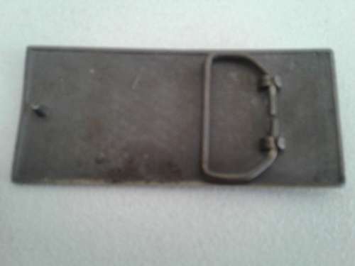 BELT BUCKLE DEPICTING A T.MBOWENI R100 SA RESERVE BANK BANKNOTE.RARE NUMISMATIC ITEM.