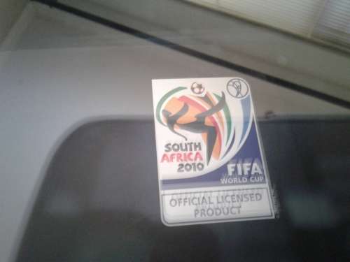 2010 FIFA OFFICIALLY LICENSED WORLD SOCCER CUP MEMORABILIA.ONLY 1000 MADE.AUTHENTIC.SEE DESC.