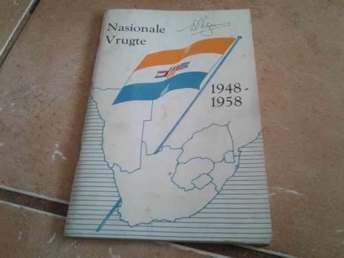 FREEDOM CHARTER OF THE NATIONAL PARTY -1948-1958.APARTHEID ETC VALIDATED. DESCRIPTION.