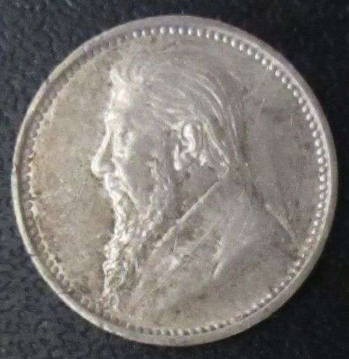 1896 ZAR Threepence / Tickey