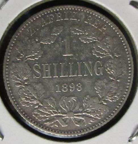 1893 ZAR Shilling