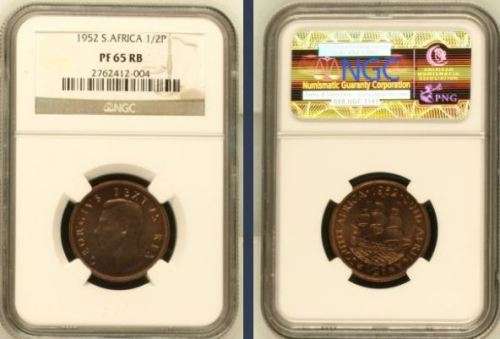 1952 Partial Proof set, NGC graded !