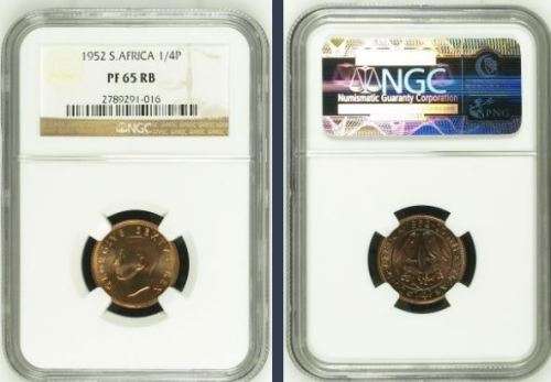 1952 Partial Proof set, NGC graded !