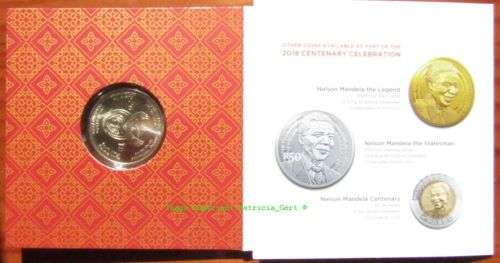 2018 Mandela Centenary R50 BRONZE ALLOY COIN