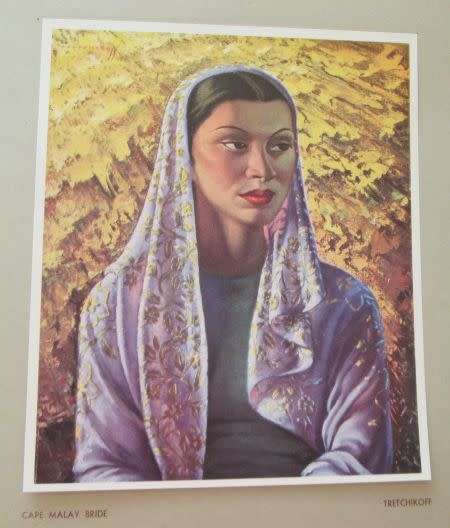 TRETCHIKOFF Colour prints spiral bound book & two Souvenir catalogues & one extra print signed !!!