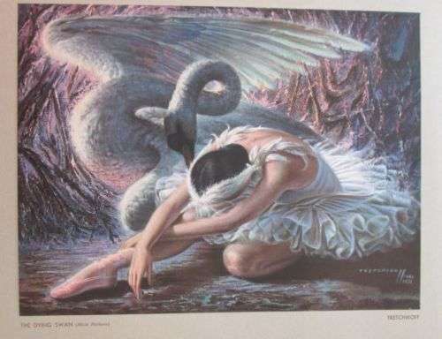 TRETCHIKOFF Colour prints spiral bound book & two Souvenir catalogues & one extra print signed !!!