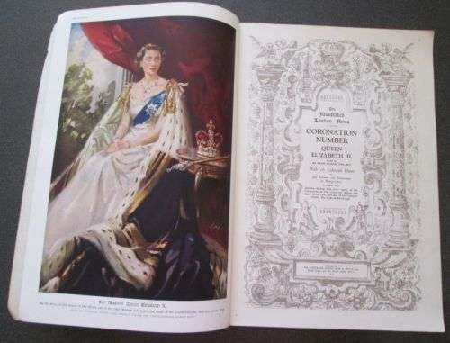 The Illustrated London News, Coronation of Queen Elizabeth II, 1953 ISSUE - 1st Edition