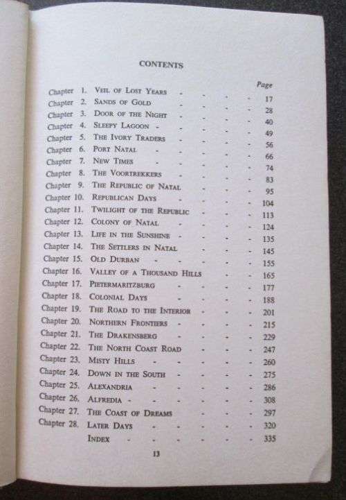 To the Shores of Natal by T.V. Bulpin