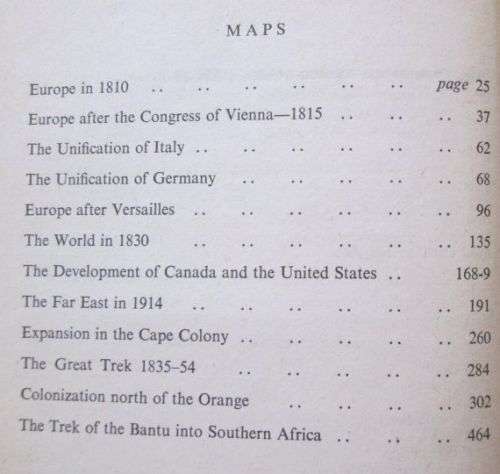 History for the Cape Senior Certificate and Matriculation by C de K Fowler and GJJSmit, 1957