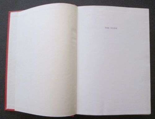 The Nude, A Study of Ideal Art by Kenneth Clark - Published by John Murray, 1956, First Edition