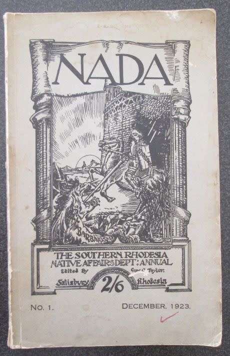 NADA The Southern Rhodesia Native Affairs Department Annual, No.1  1923