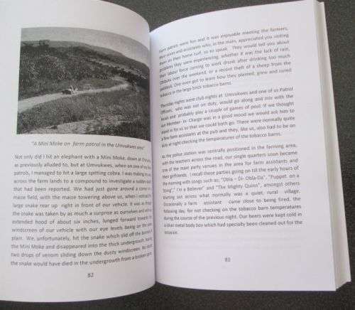 My Memoirs of the British Africa police Rhodesia (1966 - 1981) by John Shaw ***SIGNED***